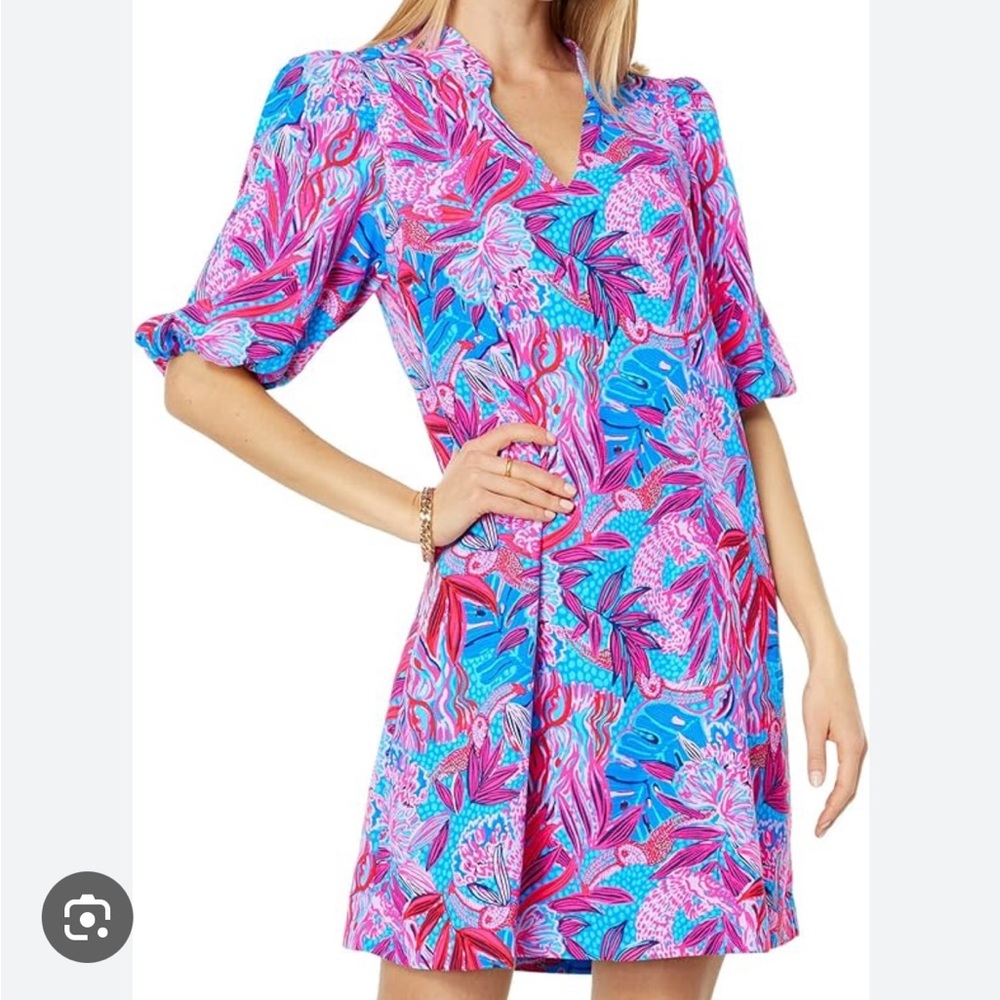 Lilly Pulitzer Arcella Elbow Dress NWT